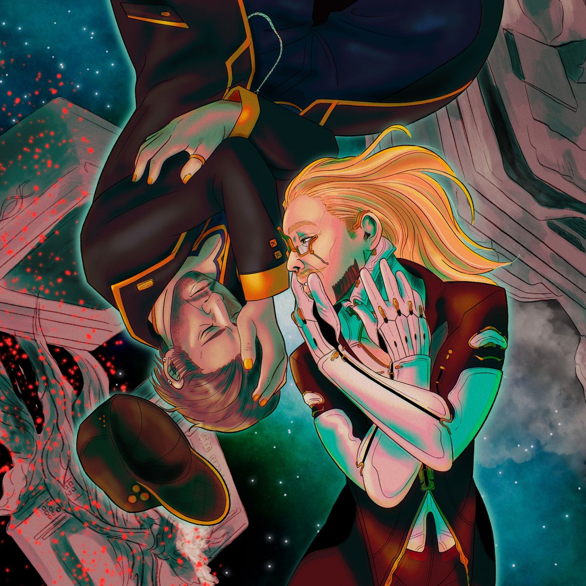 teenycoffeebean's tweet photo. I paint you a picture
But it never looks right
'Cause I fill in the shadows
And block out the, I block out the light

#warframe #warframefanart #tennocreate #alloid https://t.co/WEji25Nqr5
