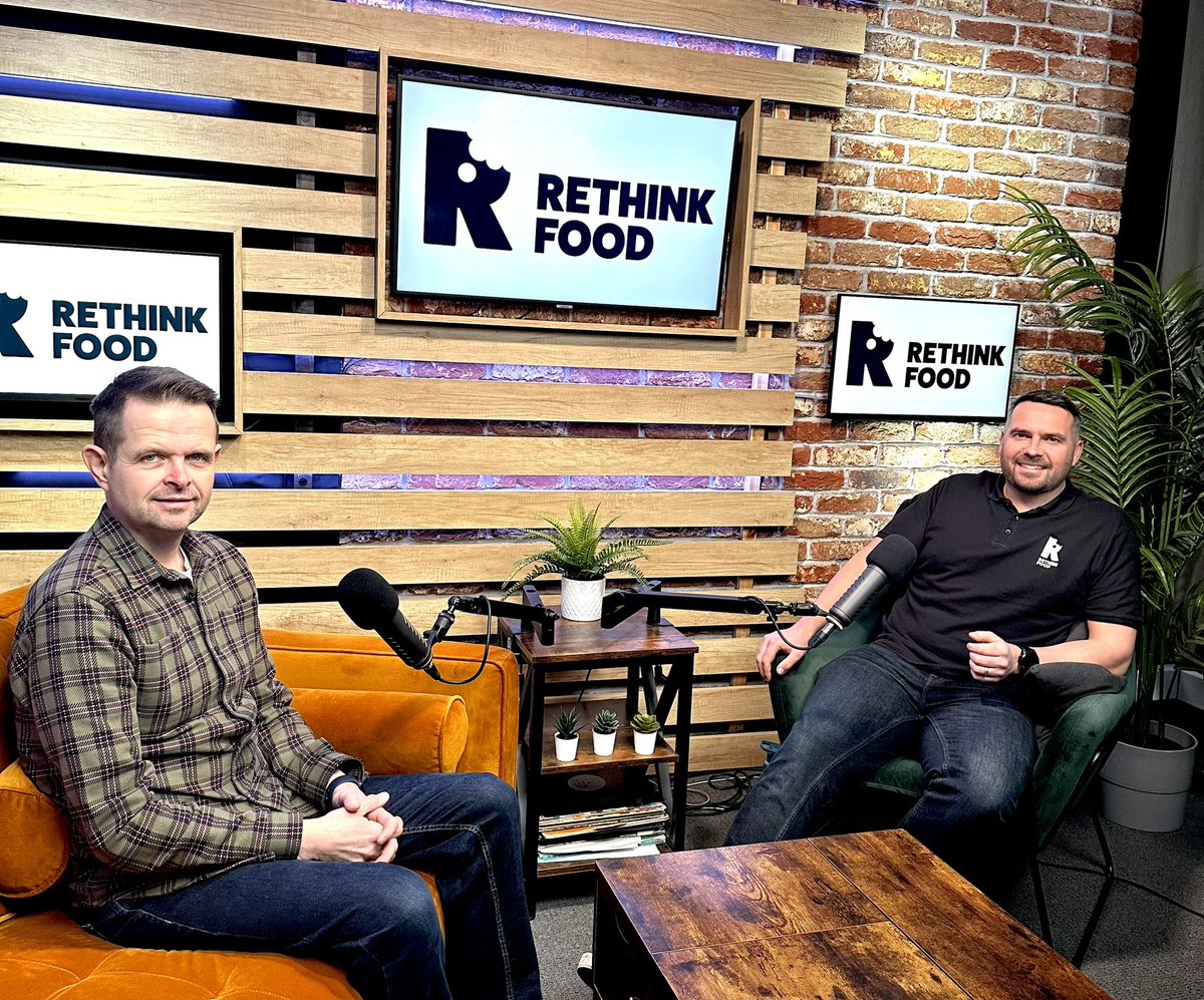 RethinkFoodUK's tweet photo. A busy day with our co-founders podcasting - new episodes #comingsoon! If you have a question you’d like them to answer let us know. #letsrethinkfood #healthypeoplehealthyplanet https://t.co/KLk9fKQsPt