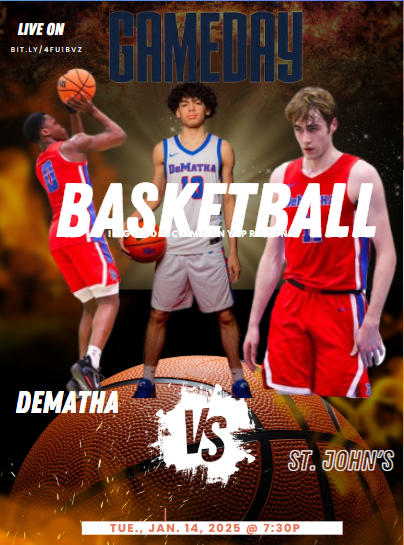 Maryland Varsity (@mdvarsity) on Twitter photo 🚨GameDay Varsity Basketball🚨
DeMatha vs St. John's
📺 Watch on: bit.ly/4fU1bvz
today @ 7:30p.
<a href="/DeMathaHoops/">DeMatha Basketball</a> <a href="/DeMathaCatholic/">DeMatha Catholic High School</a> <a href="/KSebastian43/">Kade Sebastian</a> <a href="/AshtonMeeks03/">Ashton Meeks</a> <a href="/CMillsPXP/">Chris Miller 🎥🎙🏀</a> <a href="/american1828/">American1828 🇺🇲🏹🐢🪶</a> <a href="/Chanda_Norton/">Chanda Norton</a> <a href="/JHillsman/">JHillsman</a> <a href="/21_dannyyy/">Daniel Abass</a> <a href="/KSebastian43/">Kade Sebastian</a> 🚨GameDay Varsity Basketball🚨
DeMatha vs St. John's
📺 Watch on: bit.ly/4fU1bvz
today @ 7:30p.
<a href="/DeMathaHoops/">DeMatha Basketball</a> <a href="/DeMathaCatholic/">DeMatha Catholic High School</a> <a href="/KSebastian43/">Kade Sebastian</a> <a href="/AshtonMeeks03/">Ashton Meeks</a> <a href="/CMillsPXP/">Chris Miller 🎥🎙🏀</a> <a href="/american1828/">American1828 🇺🇲🏹🐢🪶</a> <a href="/Chanda_Norton/">Chanda Norton</a> <a href="/JHillsman/">JHillsman</a> <a href="/21_dannyyy/">Daniel Abass</a> <a href="/KSebastian43/">Kade Sebastian</a>
