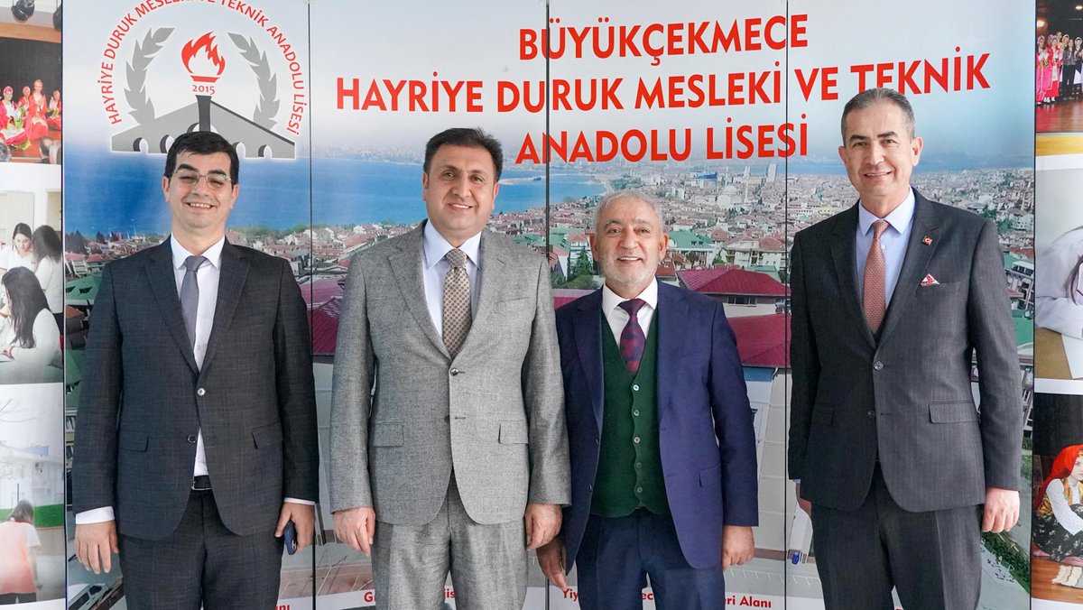 istanbulilmem's tweet photo. 🔹️ "PISA Bilgilendirme Toplantısı" İl Millî Eğitim Müdürümüz Murat Mücahit Yentür'ün başkanlığında, eğitim yöneticileri ve öğretmenlerimizin katılımlarıyla Büyükçekmece Hayriye Duruk Kız Mesleki ve Teknik Anadolu Lisesi’nde gerçekleştirildi.

@tcmeb @Yusuf__Tekin 
@MucahitYentur