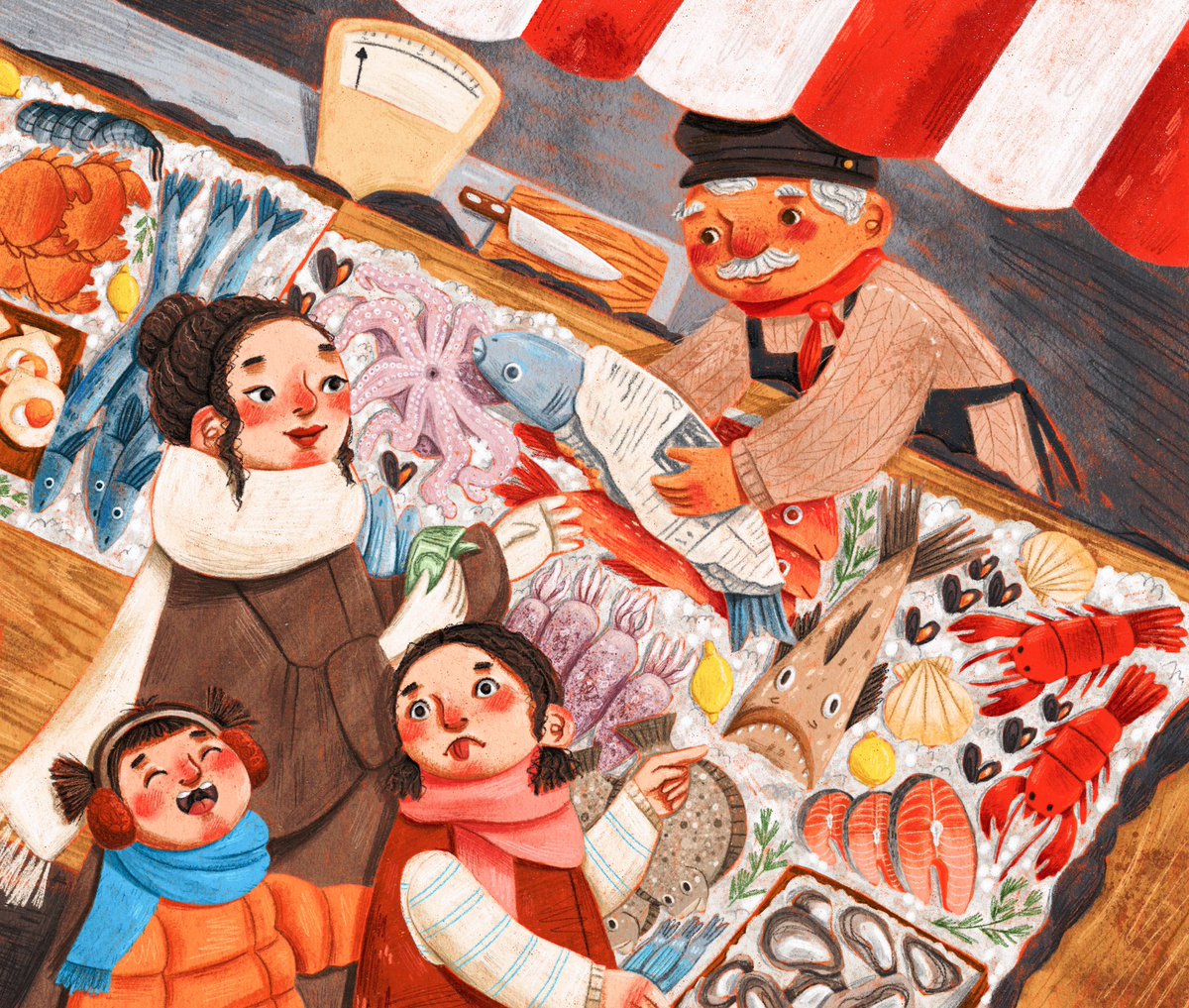 Hi, I'm Sybille, an illustrator and brushmaker, looking for children's book jobs and other editorial work.
💌: Sybille.Bader_art@mail.de
📝 schrill-art.com/work
#portfolioday #illustration #childrensbookillustration