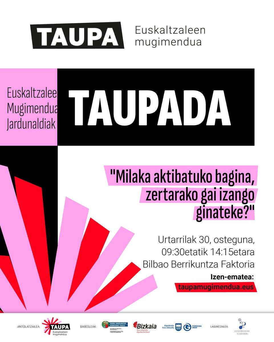 Taupa euskaltzaleen mugimendua tweet media