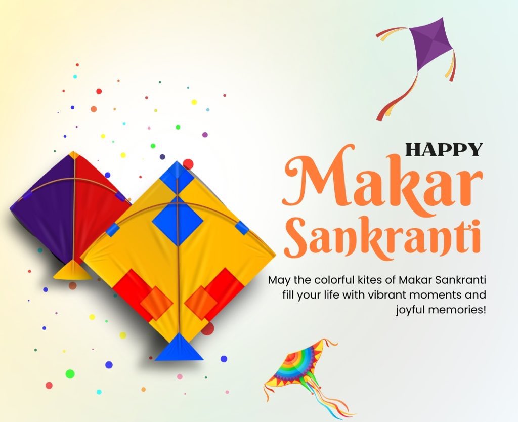 Wishing You all Happy Makar Sankranti✨🌾🪁
“Wishing that the festival of Sankranti brings you joy, prosperity, and happiness with auspiciousness, happiness and peace.❤️‍🔥
#HappySankranti