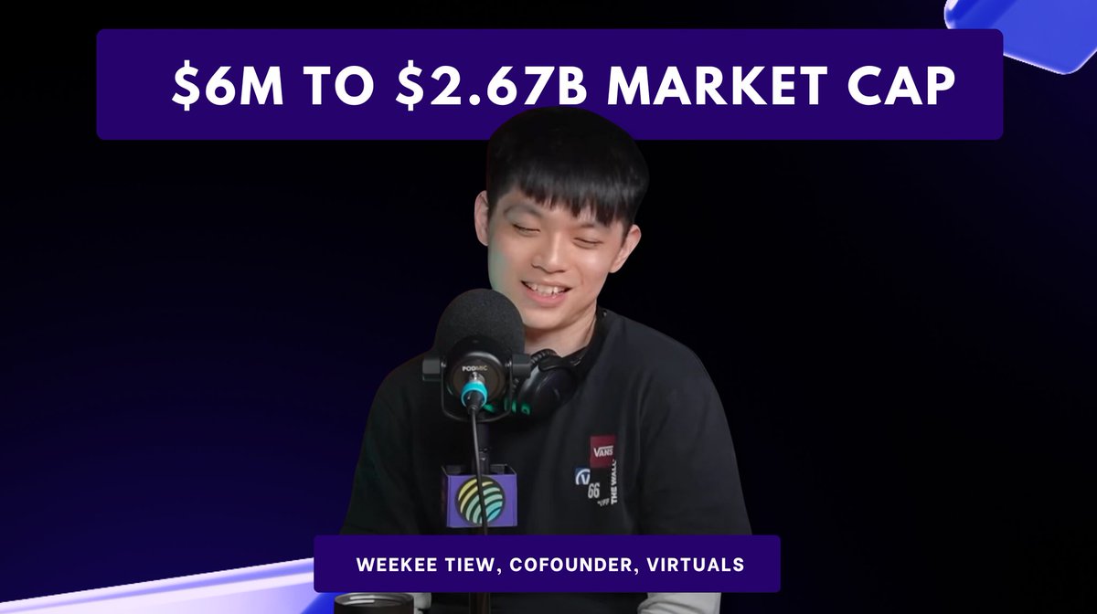 How a founder went from a 99% crash ($600M → $6M) to building a $2.5B AI  protocol while staying completely insane (in a good way!)🔥 We are talking  about @everythingempt0(Weekee Tiew), who
