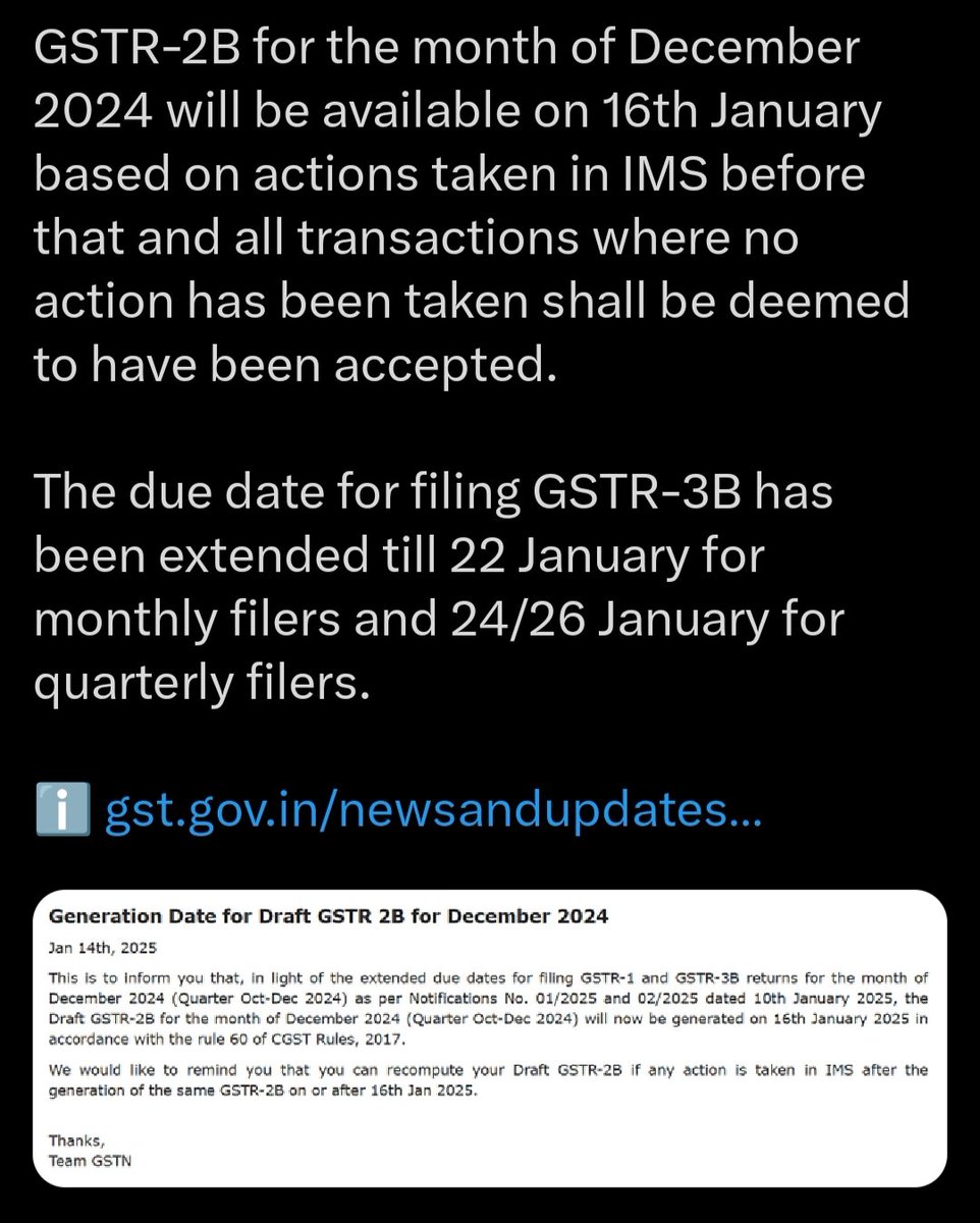 IncometaxGST's tweet photo. https://t.co/75JuvbdORm