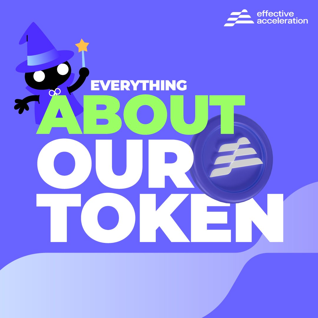 The $EACC token will be used as governance of AI Arbitration DAO on the Effective Acceleration Marketplace. Marketplace fees, like all other ecosystem fees, will flow to veAIUS holders. 

Users can earn 100 EACC tokens for every dollar spent or earned on the platform. Wield them