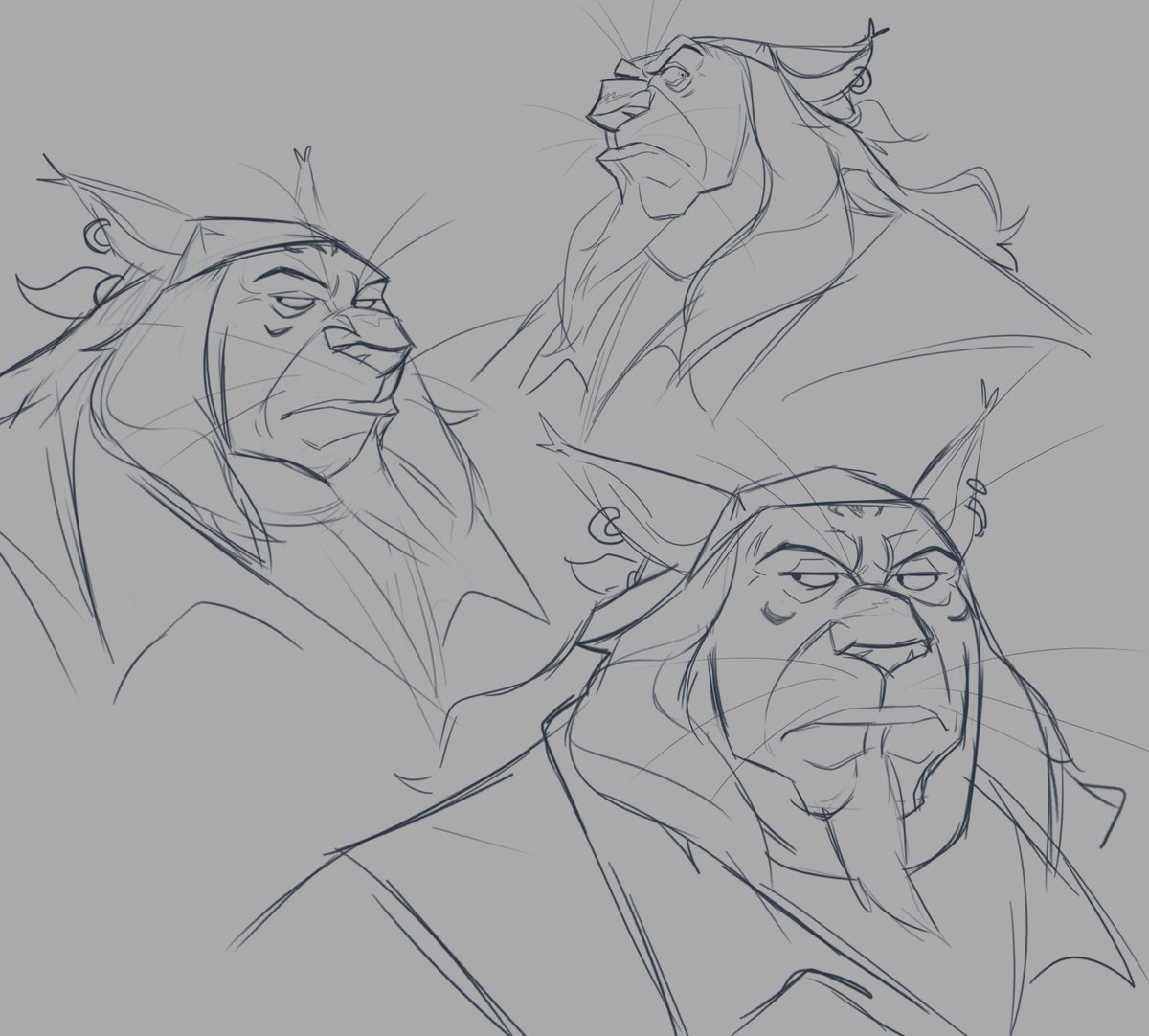 Fried_DimSum's tweet image. experimenting with Cain more animal like ^^
