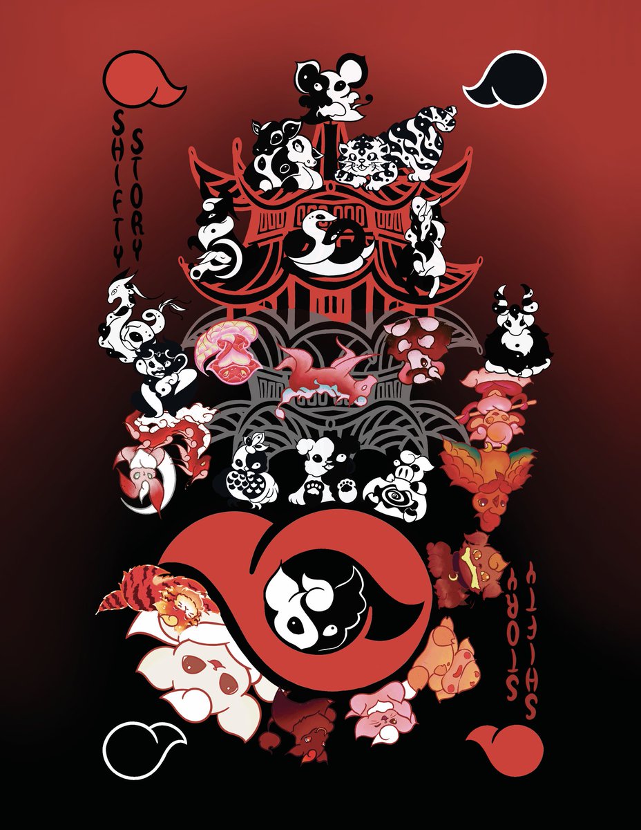 ShiftyStory's tweet photo. Hi hi I’m a cute and spooky creature artist!
Which style do you vibe with more?

#cuteart #spookyart #chinesezodiacanimals #zodiacanimals #nostalgicdrinks https://t.co/672VHrdZog