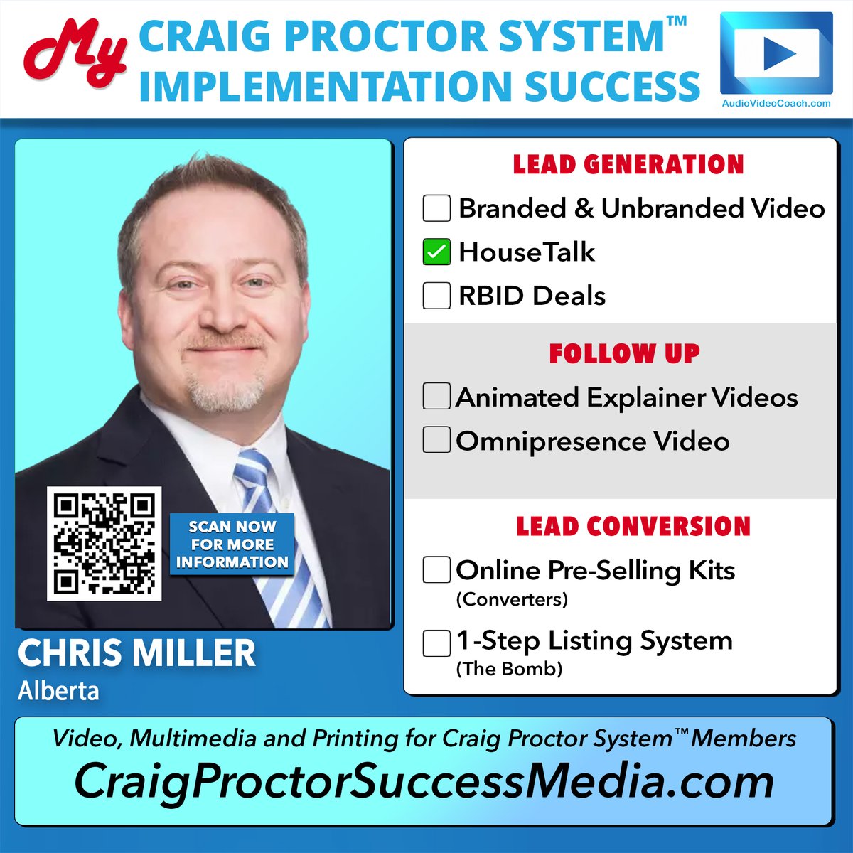 AudioVideoCoach's tweet photo. Another Implementation Success Story! Chris Miller adds HouseTalk to his Lead Generation System.

Check out a sample - https://t.co/MWRwywTp3K &amp; ID 1746.

Learn More - https://t.co/9HgrQI1urh

#HouseTalk #RealEstate #CraigProctor #LeadGeneration #yourhomesoldguaranteedrealty https://t.co/HlEk0FAvMe