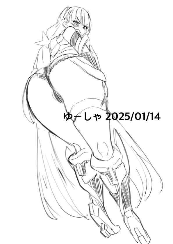 アングルは他の絵から参考に 