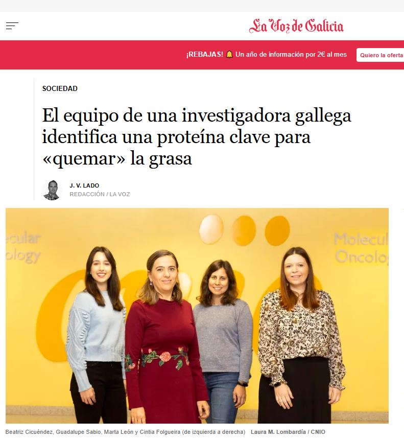 Ayuntamiento Colmenar Viejo (@aytocolmenar) on Twitter photo 📰🧪 Una investigación liderada por el Centro Nacional de Investigaciones Oncológicas de la que se han hecho eco los principales medios de comunicación de nuestro país
ℹ️ Más información en el artículo de <a href="/CronicaNorte/">Cronica Norte ®</a>:
cronicanorte.es/investigadoras… 📰🧪 Una investigación liderada por el Centro Nacional de Investigaciones Oncológicas de la que se han hecho eco los principales medios de comunicación de nuestro país
ℹ️ Más información en el artículo de <a href="/CronicaNorte/">Cronica Norte ®</a>:
cronicanorte.es/investigadoras…