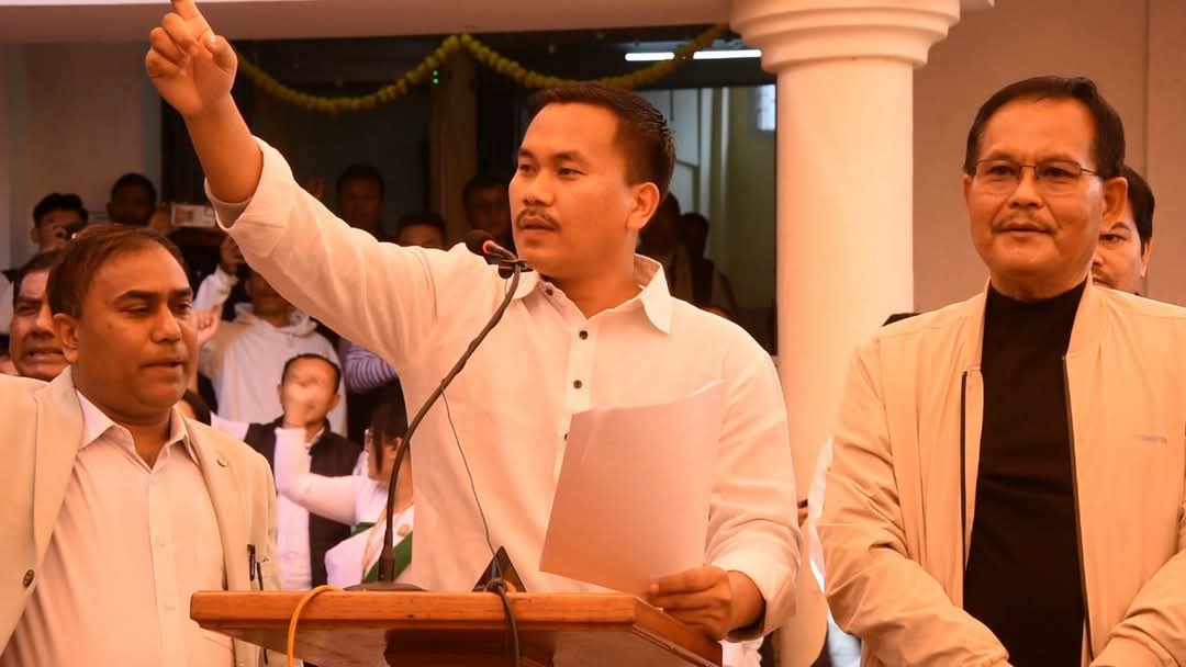 "The voice for the voiceless".
<a href="/Allavaru/">Krishna Allavaru</a> <a href="/Bimol_Akoijam/">A. Bimol Akoijam</a> <a href="/INCManipur/">INC Manipur</a> <a href="/IYC/">Indian Youth Congress</a> <a href="/kcvenugopalmp/">K C Venugopal</a> <a href="/kharge/">Mallikarjun Kharge</a> <a href="/priyankagandhi/">Priyanka Gandhi Vadra</a> <a href="/RahulGandhi/">Rahul Gandhi</a>