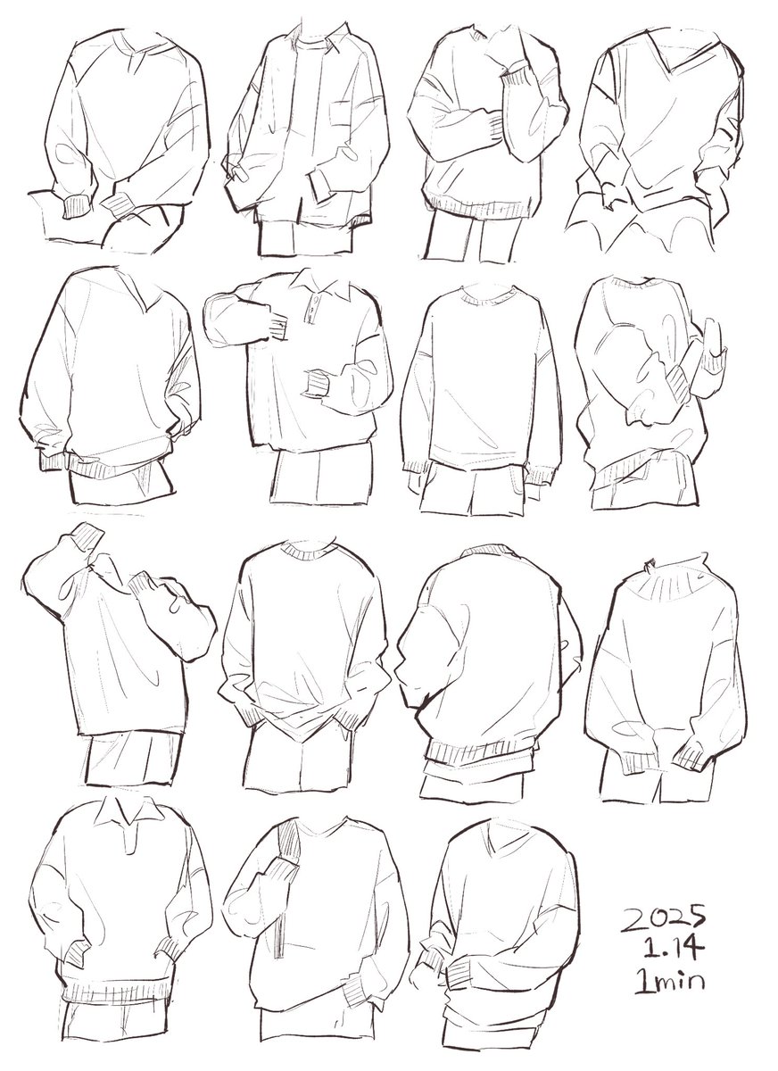 rensyuusuru7's tweet image. 1min #croquis