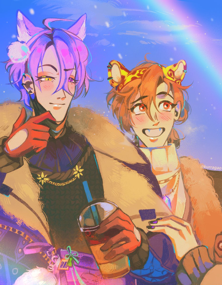 kurragao's tweet image. Hello!!!
💙💙#PortfolioDay 💙💙
I draw hsr and nu carnival characters!