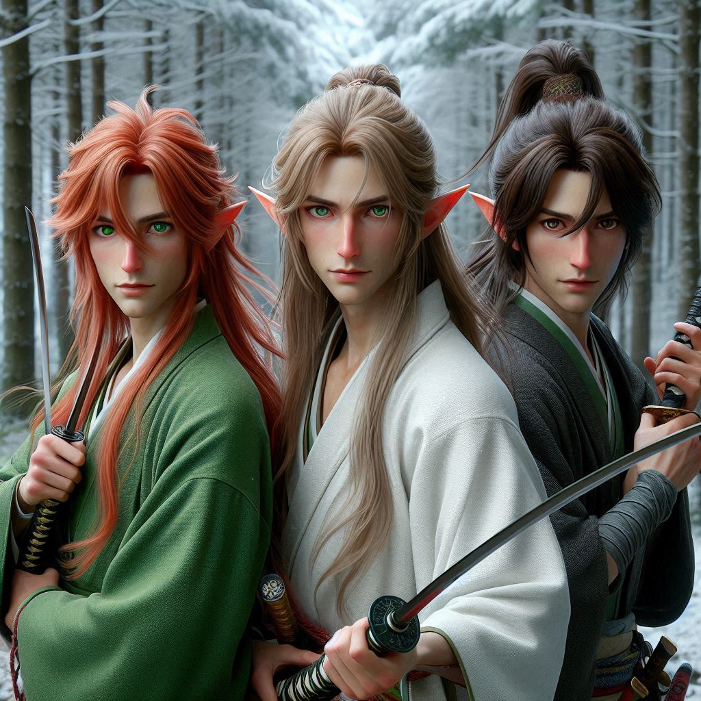 ButterPecanP1e's tweet photo. #AIArt #GeneratedAIArt #SamuraiElf #SamuraiElves
I couldn't decide on what pic to post.... https://t.co/ztNxPevxvX