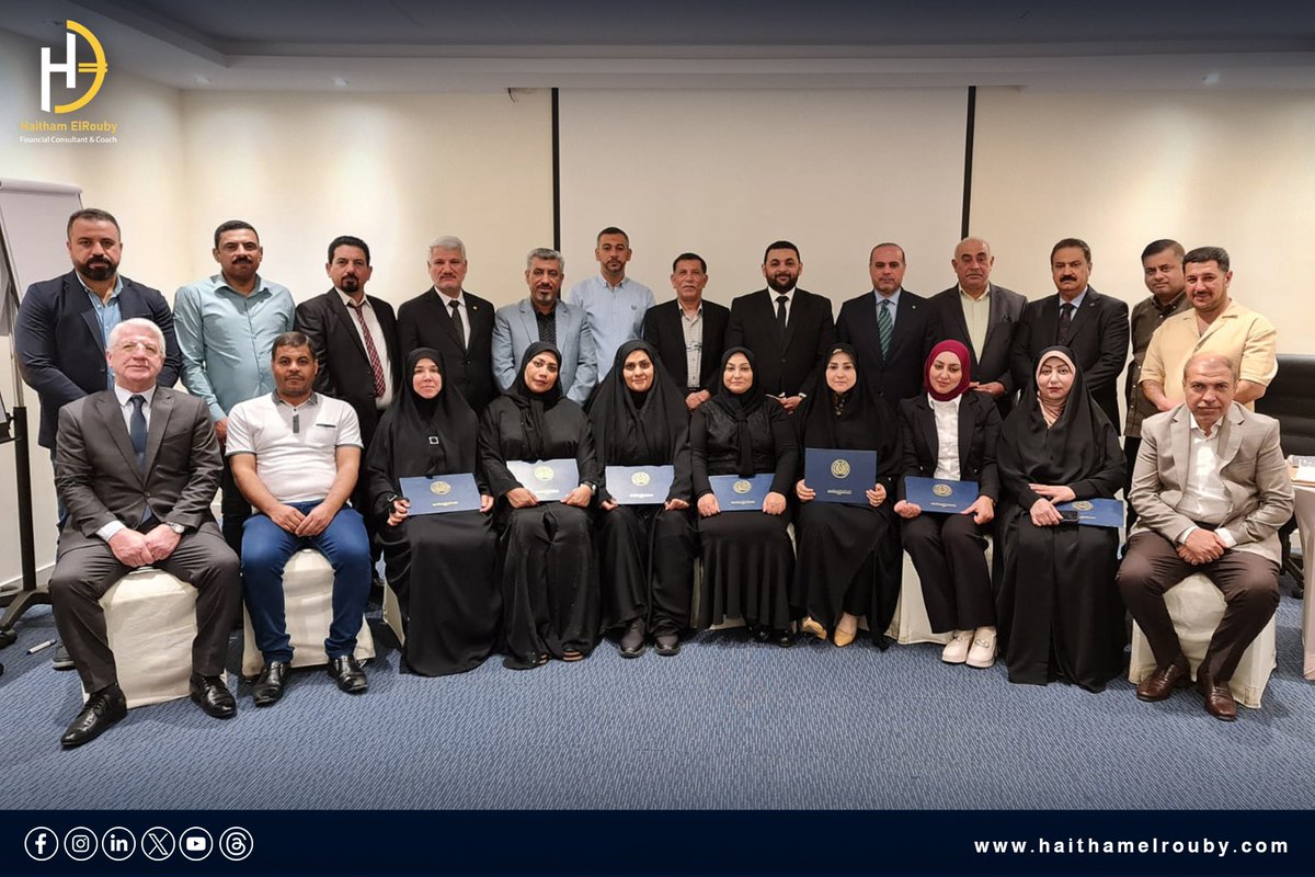 Haitham_ElRouby's tweet photo. سعيد جداً بتقديم دورة لمجموعة من الكفاءات والخبرات  العراقية 🇮🇶 التي تتمتع بكفاءة عالية ورغبة في التميز. شكراً لشركة نفط البصرة على الثقة.

#coaching #wealthmanagement #التخطيط_المالي #وعي_مالي #financetips #نصائح_مالية #Self_Learning #الرشد_المالي https://t.co/ckbyZ9ZL0X
