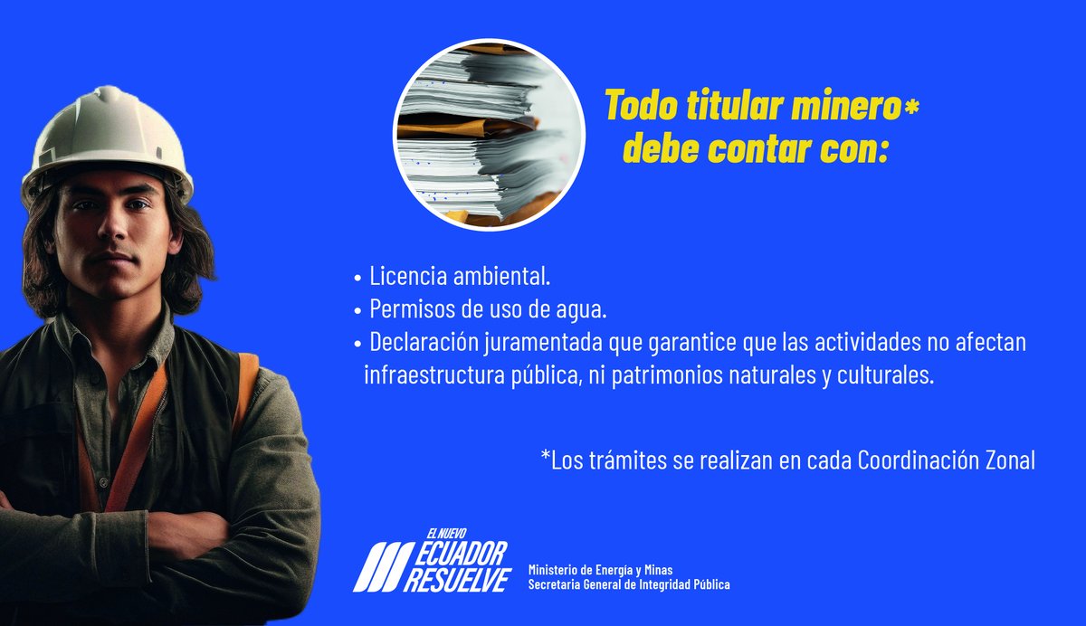 ViceminEnergia's tweet photo. ✅¡Nuestra gestión no se detiene!
Las coordinaciones zonales trabajan de manera permanente para atender las solicitudes y requerimientos en el ámbito minero. Nuestra política se basa en solventar los trámites e impulsar actividades mineras responsables y sostenibles. https://t.co/fTY7K2gOUo
