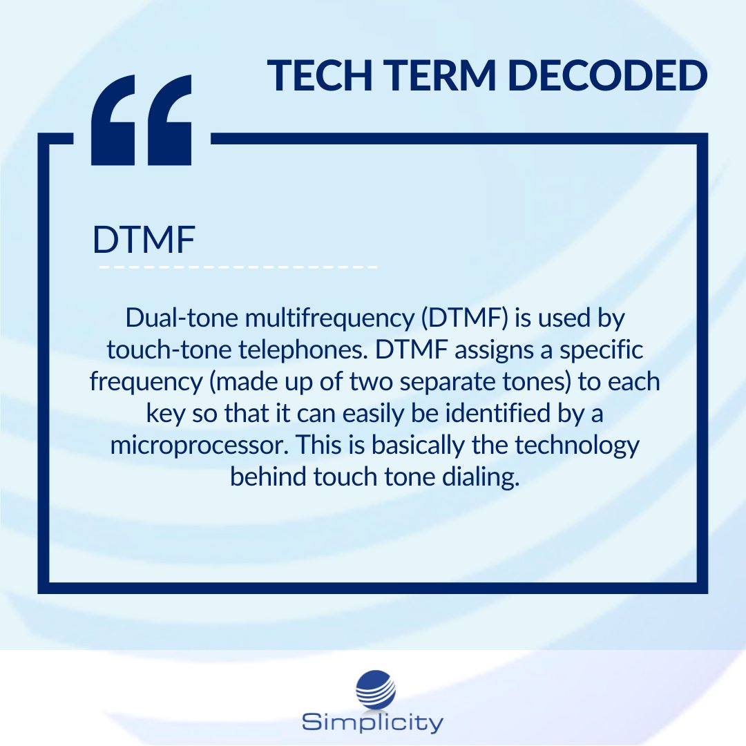 humphreys66amy's tweet image. Ever wondered how your VoIP calls manage to send those keypad tones? 

It&apos;s all thanks to DTMF (Dual-Tone Multi-Frequency)! This tech ensures your inputs are recognized, making everything from phone banking to conference calls seamless. #DTMFmagic #SimplicityVoIP #VoIPTech