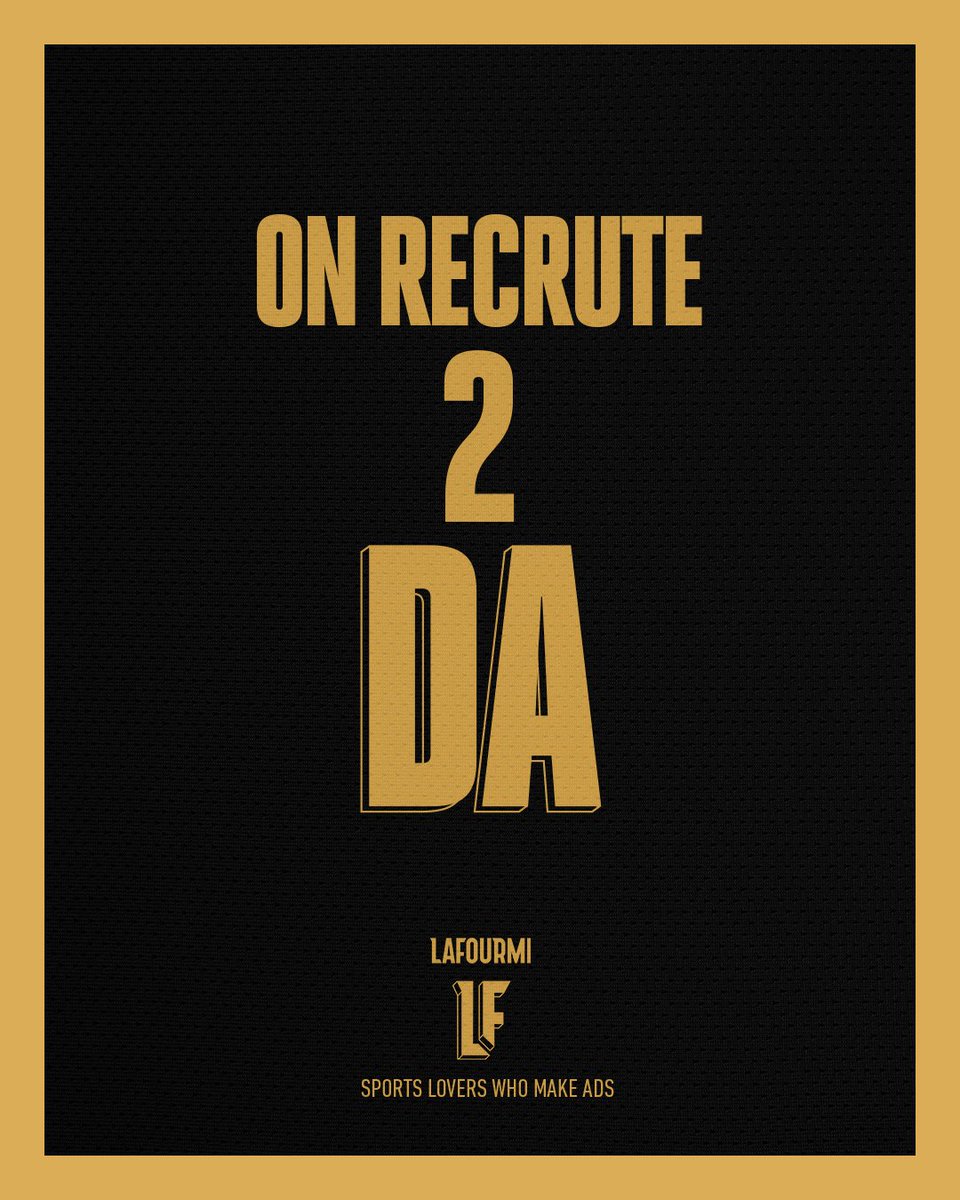 ✅#JOBALERT

On recrute 2 DA (junior / mid-level) pour travailler travailler avec Nicolas et Marius, tous deux CR 

📍Missions : Film, Activation, Print

📩Intéressé(e) ? Découvrez l'offre juste ici : bit.ly/3PGnzgp

🤩Hâte de découvrir vos profils !