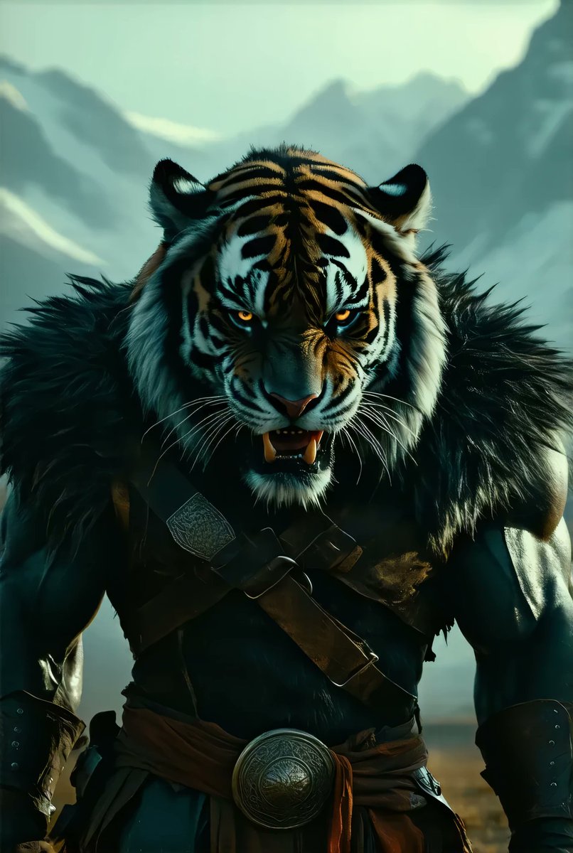 bearnard_ai's tweet photo. Warrior tiger 🐯

🔴Designed by @bearnard_ai 🖌️
🔴Follow me for more Majestic beasts

#werewolf #gymbeasts #lycon #beasts
 #animls #gym #arts #wolf #beasts #bears #phonk
#pfonkremix #night #beastsarts #wolf #bears #frontlop #wildebears #ai #aiart #phonkmn

Berdon https://t.co/IdoELNNTCW