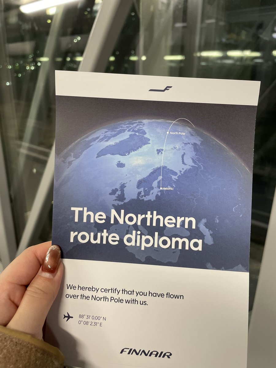 The Northern route diploma
（北極航路通過証明書）