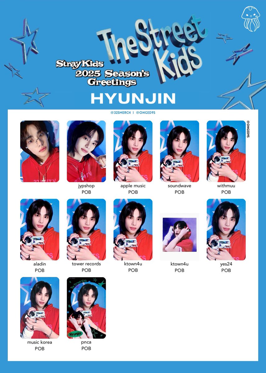 Stray Kids 2025 Season's Greetings <The Street Kids> photocard