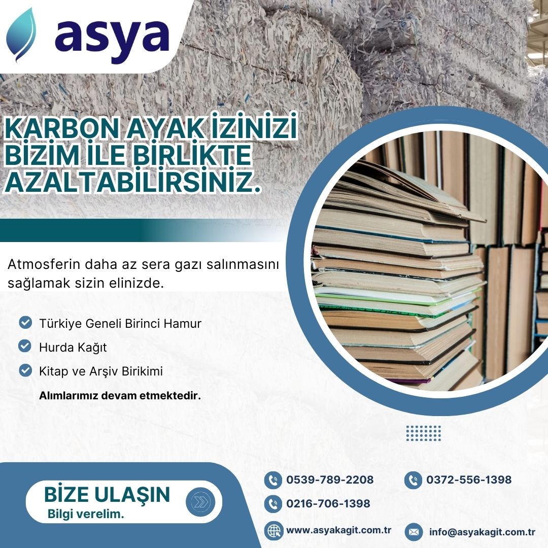 Bugün geleceğin teminatıdır. Daha fazla yeşile, daha fazla ağaca ihtiyacımız var.
Atmosferin içerisindeki sera gazı dediğimiz bazı gazlar atmosferin daha fazla ısınmasına neden oluyor ve bu da iklim değişikliğine yol açıyor.
#karbonayakizi #atıkyönetimi #asyakagit #kağıtatık