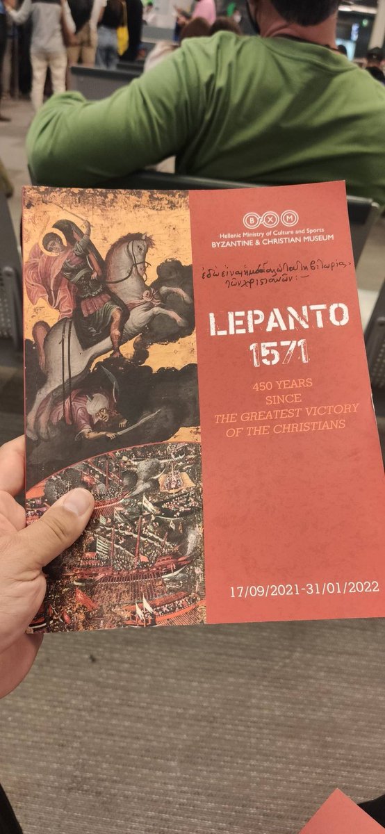 Javi_de_Martos's tweet photo. @emmacamarero @pressnafpaktos1 @AlmuzaraLibros @LoyolaAnd Querida Emma, algunos ya nos encargamos de que la Galera Real regresara a Naupacto en el 450° aniversario. 😉 https://t.co/O4hLeMvzHX
