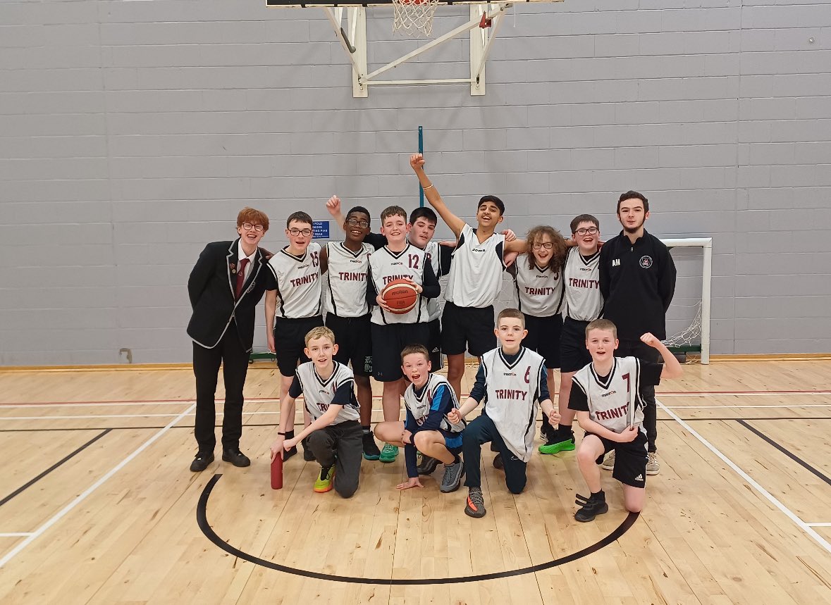 Trinity HS PE (@sl_ths_pe) on Twitter photo ๐๐๐ฆ๐๐๐ง๐๐๐๐ ๐ฅ๐๐ฆ๐จ๐๐ง | ๐
Trinity HS 37- 12 Gryffe
Congratulations to our Basketball lot who now progress to the Semi Final of Scottish Schools Cup West Qualifiers!!
๐ A special mention to our coaching team of former pupil Adam & S6 Joe!
Well done lads ๐๐ฝ ๐๐๐ฆ๐๐๐ง๐๐๐๐ ๐ฅ๐๐ฆ๐จ๐๐ง | ๐
Trinity HS 37- 12 Gryffe
Congratulations to our Basketball lot who now progress to the Semi Final of Scottish Schools Cup West Qualifiers!!
๐ A special mention to our coaching team of former pupil Adam & S6 Joe!
Well done lads ๐๐ฝ