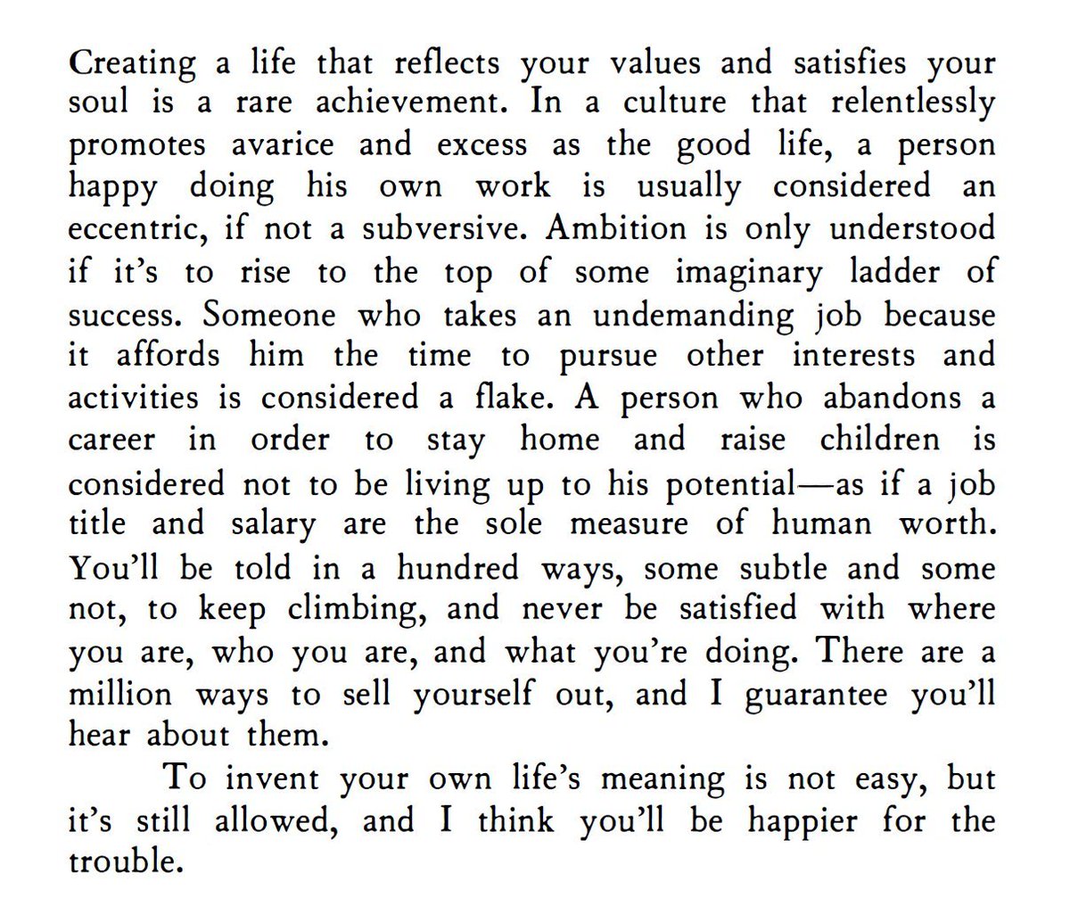 DylanoA4's tweet image. Bill Watterson, the genius behind Calvin and Hobbes, on creating a meaningful life