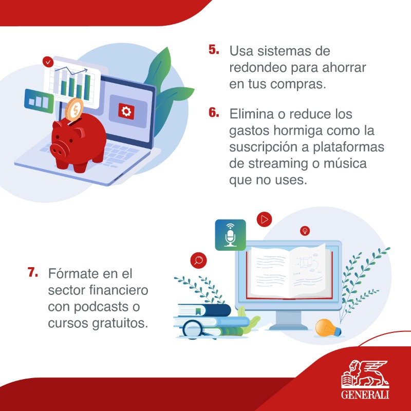 FranGenerali's tweet photo. 💡 ¡Es el momento perfecto para impulsar tus ahorros tras las fiestas! Aquí tienes algunos consejos prácticos que pueden marcar la diferencia en tu día a día. Y no olvides que con #GENERALIMyPocket ahorrar es más fácil que nunca. 🚀¡Consúltame para saber más! https://t.co/tXCm8ejWsf