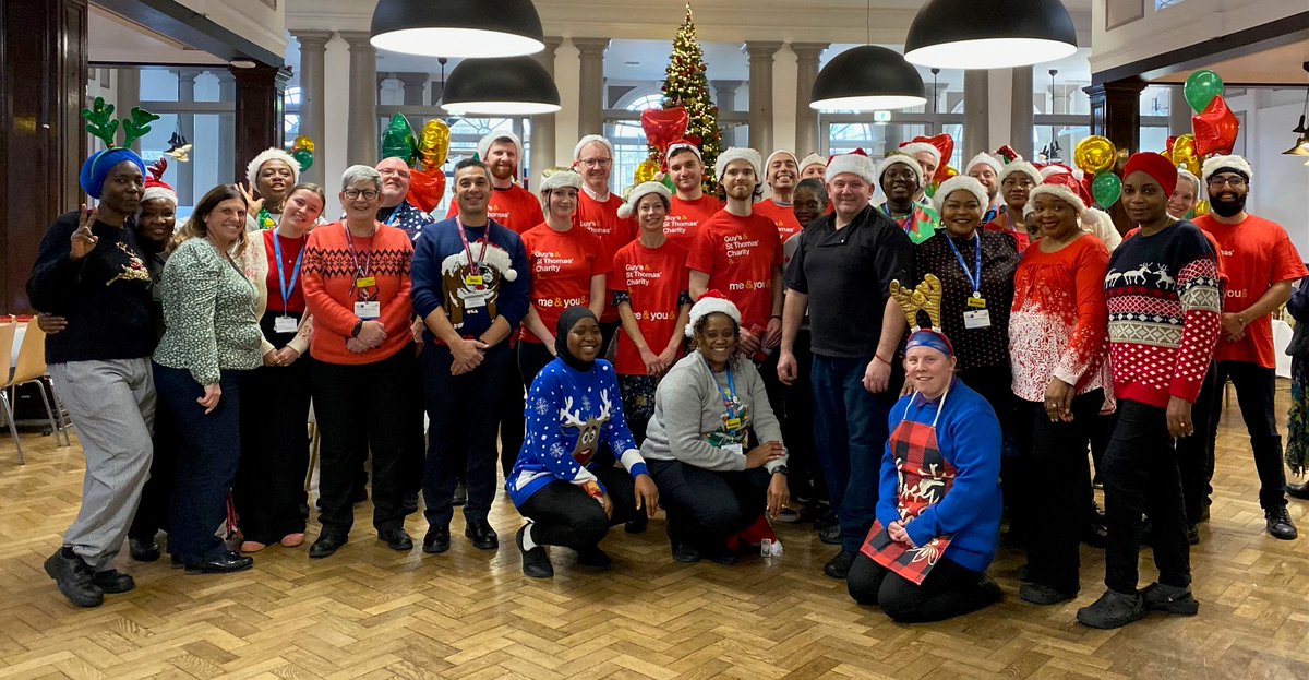 Guy’s & St Thomas’ Charity (@gsttcharity) on Twitter photo Your support last year helped bring joy to patients and staff at <a href="/GSTTnhs/">Guy's and St Thomas'</a>! 💙
Staff delivered over 2,300 gifts to patients and were treated to a special #Christmas Day meal along with patients. You can help fund more initiatives like this.
Find out more: gsttcharity.org.uk/stories/delive… Your support last year helped bring joy to patients and staff at <a href="/GSTTnhs/">Guy's and St Thomas'</a>! 💙
Staff delivered over 2,300 gifts to patients and were treated to a special #Christmas Day meal along with patients. You can help fund more initiatives like this.
Find out more: gsttcharity.org.uk/stories/delive…
