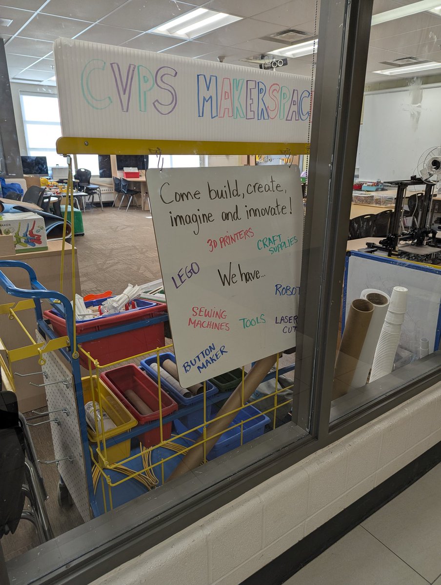 Empowering Modern Learners @ PDSB (@peel21st) on Twitter photo The Makerspace <a href="/CountrysidePDSB/">Countryside Village Public School</a> has everything you need to be creative, innovative and to 3D print your own <a href="/Makedo/">Makedo</a> hinges for further building opportunities. Reach out to your EdTech RT to try it in your school! <a href="/PeelSchools/">Peel District School Board</a> The Makerspace <a href="/CountrysidePDSB/">Countryside Village Public School</a> has everything you need to be creative, innovative and to 3D print your own <a href="/Makedo/">Makedo</a> hinges for further building opportunities. Reach out to your EdTech RT to try it in your school! <a href="/PeelSchools/">Peel District School Board</a>