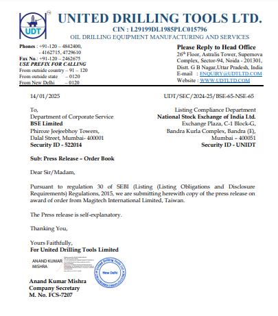 SMKannadaYT's tweet photo. #Richfield Financial Services Ltd
$ 4,82,444 ಡಾಲರ್ಗಳ ಆರ್ಡರನ್ನು ತೈವಾನ್ ದೇಶದ #Magitech International Limited ಕಂಪನಿಯಿಂದ ಪಡೆದಿದೆ https://t.co/ZL36lajZYz