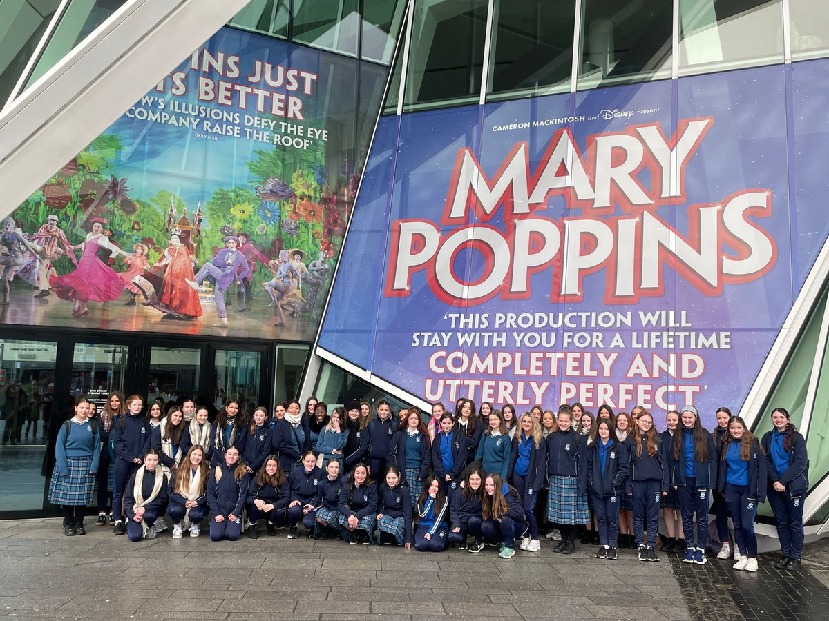 Our junior music students attended Mary Poppins <a href="/BordGaisEnergy/">Bord Gáis Energy</a>
