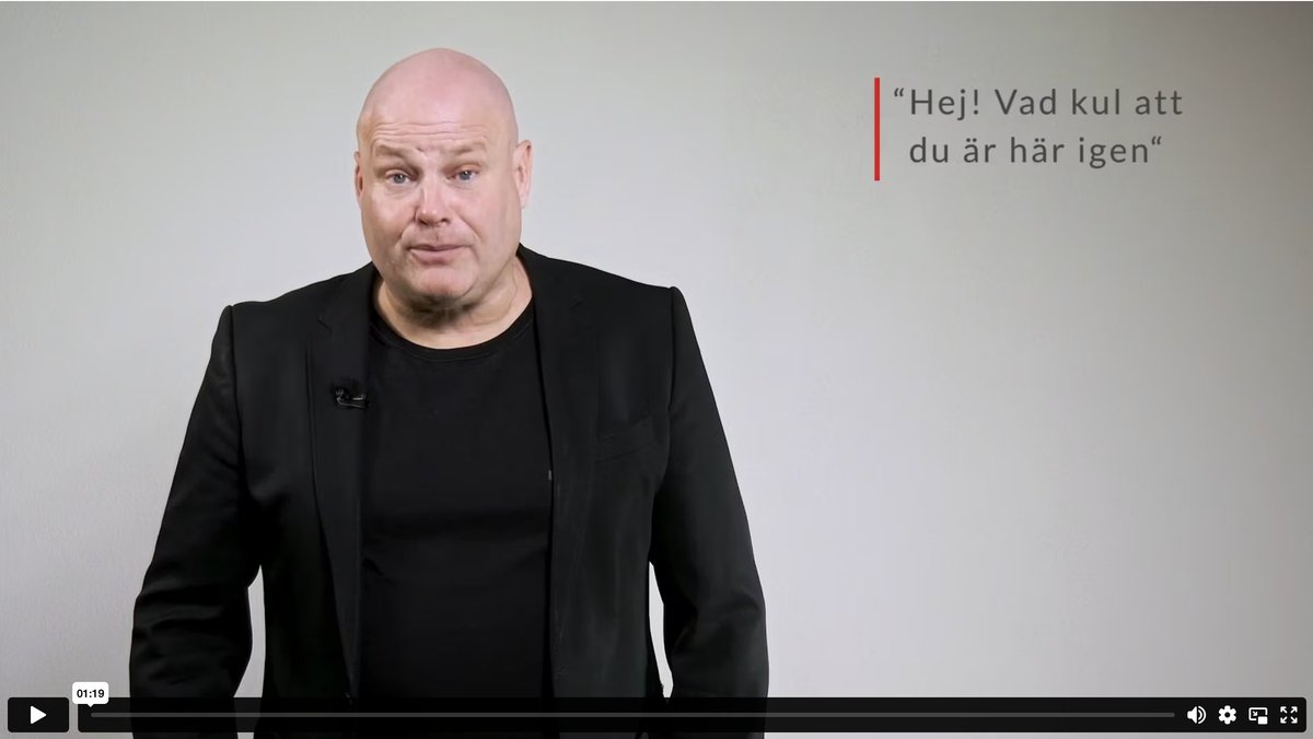 MaxSoderpalm's tweet image. Våga VIP:a kunden som du känner igen - Max Söderpalm Butikszonen youtu.be/pCrT3_Ew43E?si… via @YouTube