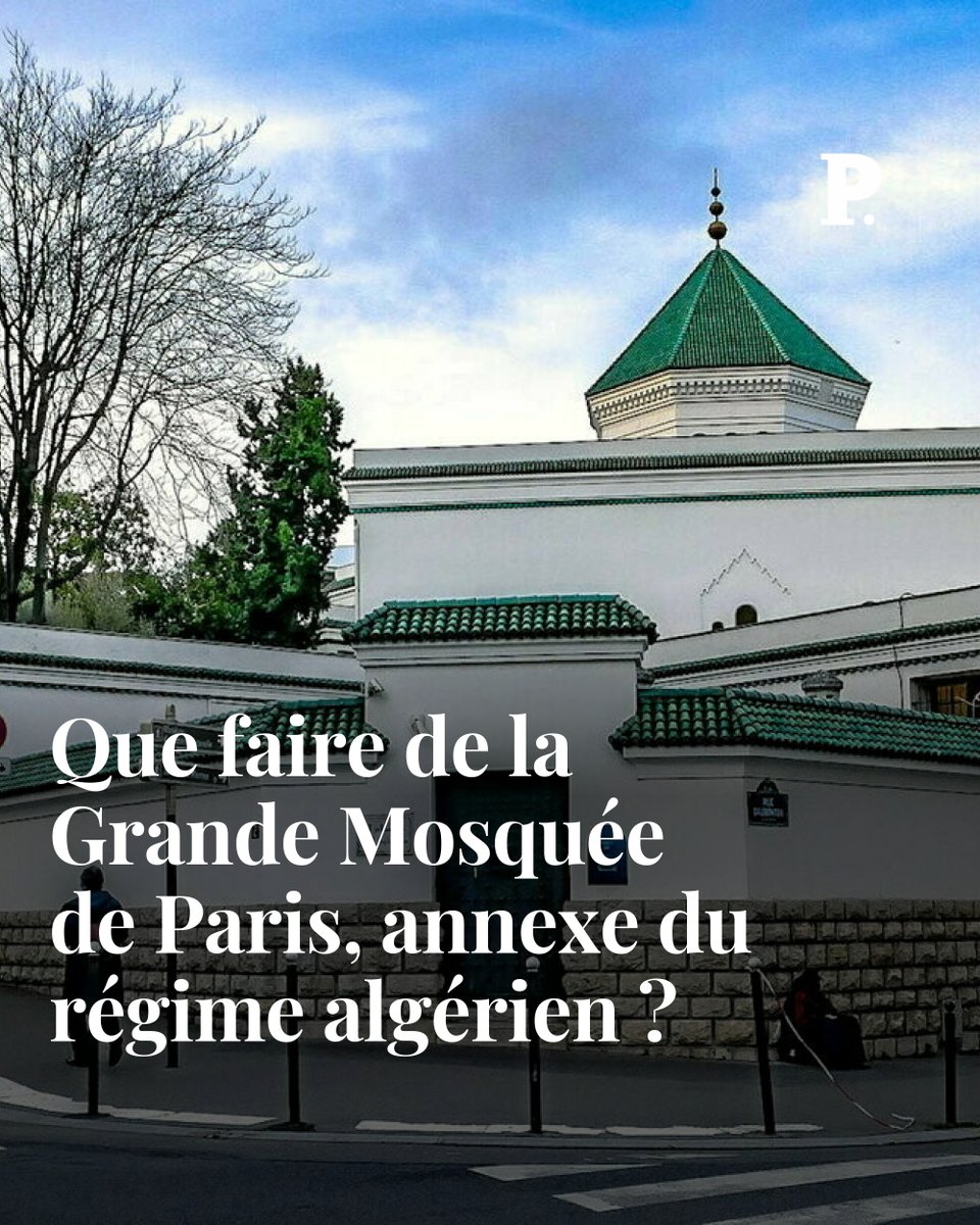 LePoint's tweet photo. Que faire de la Grande Mosquée de Paris, annexe du régime algérien ?

En s'en prenant à Chawki Benzehra, qui a permis l’arrestation d'influenceurs algériens, l'institution se positionne contre la République française.

Par @FerghaneA ⤵️
➡️ https://t.co/lBCHKYHO2w https://t.co/w3HvGDmg5v