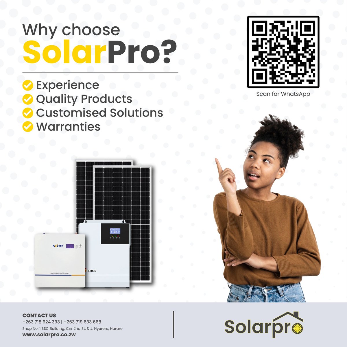 SolarproZim's tweet image. #solarenergy #solarsimplified #solarprozimbabwe visit solarpro.co.zw