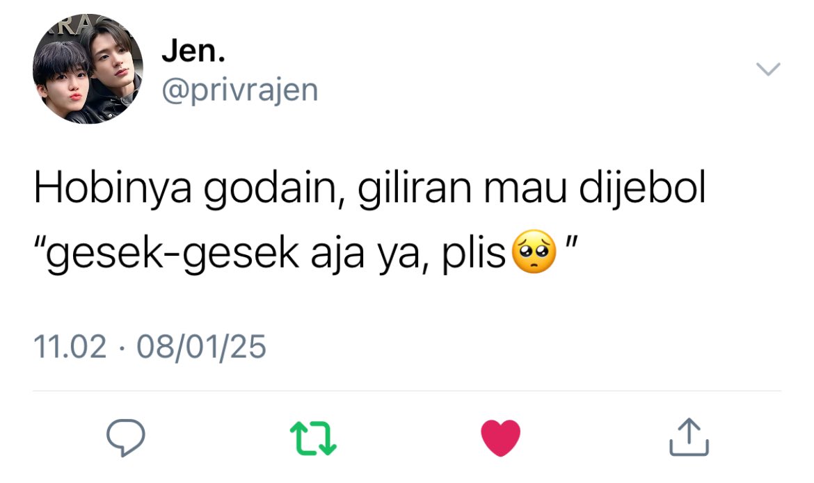 Softthet1c's tweet photo. Nomin few tweets au 🔞
——— Godaan 

Berteman, saling menggoda dan menuntaskan hasrat bersama, namun ia tak pernah diizinkan untuk masuk https://t.co/xYFu92fEKr