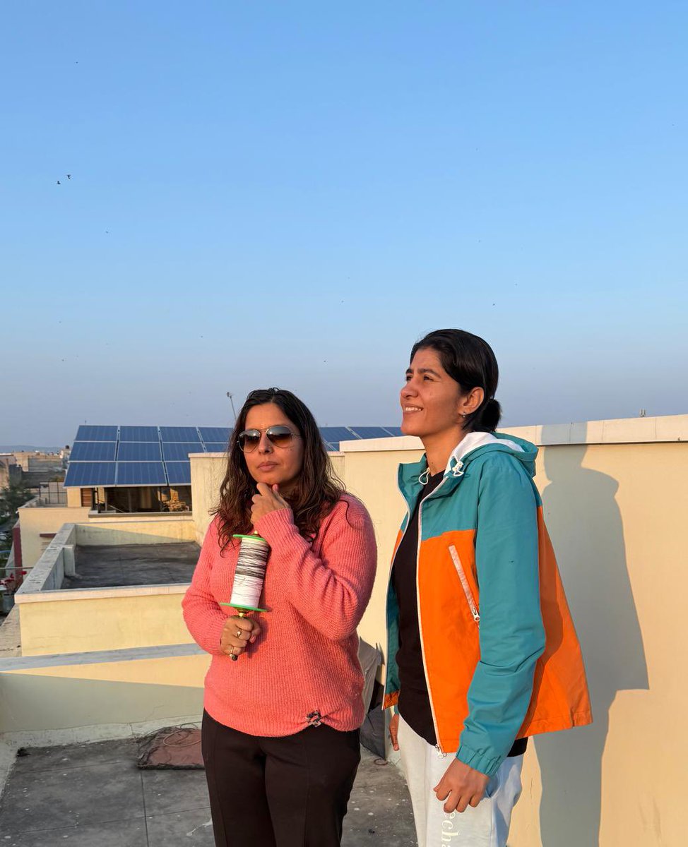 Sanjeeta_Amer's tweet image. मकर संक्रांति पर पतंगबाजी 

#MakaraSankranthi