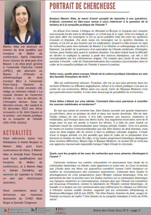 Centre d'histoire et d'anthropologie du droit UPN tweet media