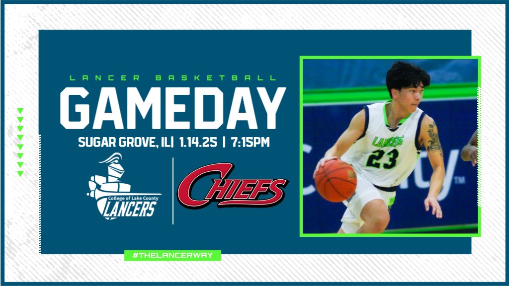 CLC Athletics (@clclancers) on Twitter photo 🏀GAME DAY🏀
🆚<a href="/WaubonseeHoops/">Waubonsee Chiefs MBB</a>
📍Sugar Grove, IL
🕓7:15PM
📺youtube.com "Waubonsee Chiefs"
#TheLancerWay #GoLancers 🏀GAME DAY🏀
🆚<a href="/WaubonseeHoops/">Waubonsee Chiefs MBB</a>
📍Sugar Grove, IL
🕓7:15PM
📺youtube.com "Waubonsee Chiefs"
#TheLancerWay #GoLancers