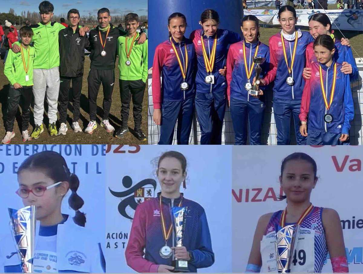 deportesavila's tweet photo. 🏃 Ocho medallas para el #atletismo abulense en el autonómico de campo a través
🏅 Tres metales para Jacqueline Martín RT, uno para Puente Romanillos y cuatro para atletas de Ecosport formando parte del Puentecillas Palencia 
https://t.co/zPRtR3b3nc https://t.co/XZL4LrDSDF