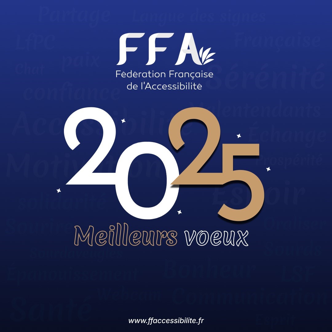 Fédération Française de L'Accessibilité tweet media