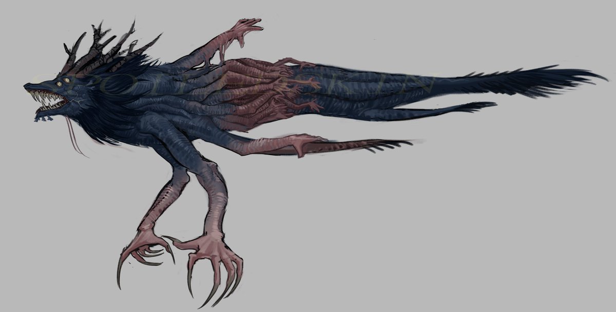 A horrific mockery of life found within the ever-growing Voidsea known as the Dread Serpent, a cautionary tale to all who seek power and knowledge

#deepwoken