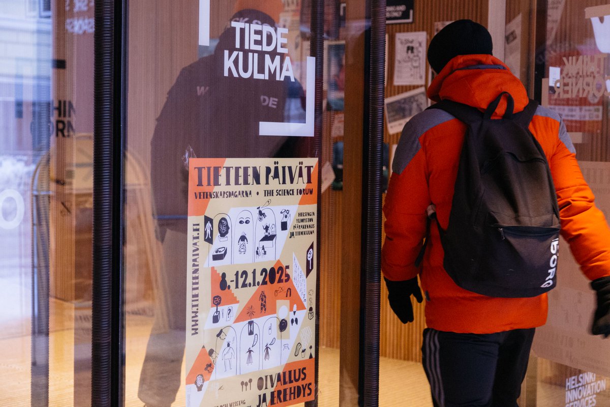 Tieteen päivät (@tieteenpaivat) on Twitter photo Osallistuitko Tieteen päiville Helsingissä? Vastaa kävijäkyselyymme! ✍️
👉 tsv.gruppo.fi/online-applica…
Kävijäkysely on avoinna 19.1.2025 asti. Kaikkien kävijäkyselyyn vastanneiden kesken arvotaan viisi 20 € <a href="/tiedekirja/">Tiedekirja</a> lahjakorttia.
📸: Jaana Tihtonen Osallistuitko Tieteen päiville Helsingissä? Vastaa kävijäkyselyymme! ✍️
👉 tsv.gruppo.fi/online-applica…
Kävijäkysely on avoinna 19.1.2025 asti. Kaikkien kävijäkyselyyn vastanneiden kesken arvotaan viisi 20 € <a href="/tiedekirja/">Tiedekirja</a> lahjakorttia.
📸: Jaana Tihtonen