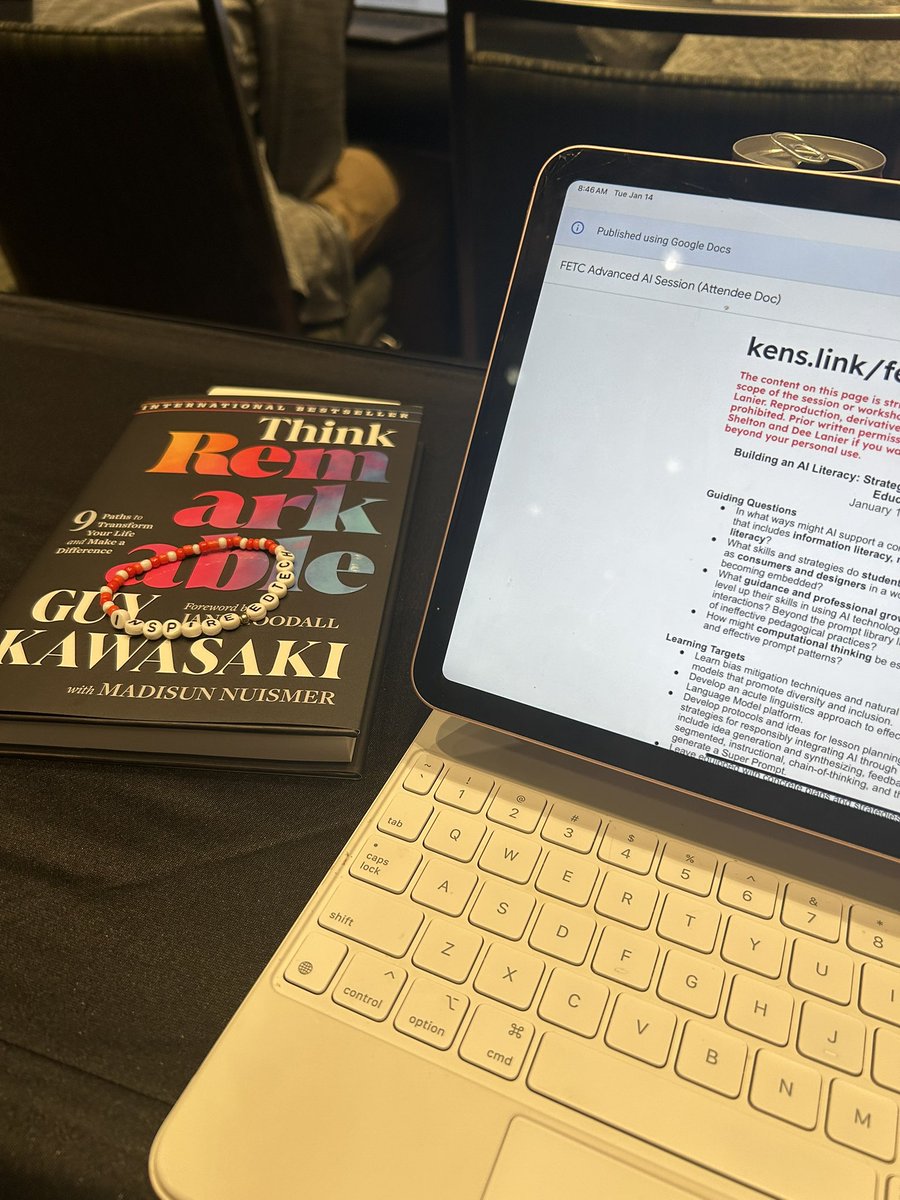Day 1 of #FETC2025 ❤️📕💻