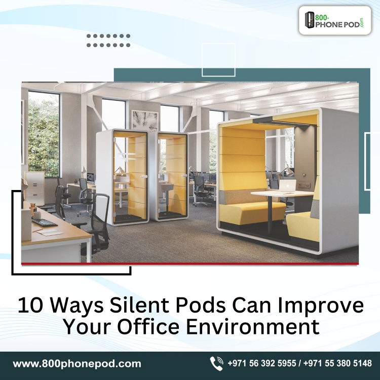 800Phonepod's tweet photo. Is #officenoise disrupting #productivity?
#SilentPods offer the perfect solution!
▪️Enhanced #Privacy
▪️Noise Reduction
▪️Boosted Productivity
▪️Employee #WellBeing
▪️#Flexible & Compact
▪️#TechReady Comfort
▪️Sustainable
Book your Silent Pod today, Call: +971 56 392 5955
#dubai https://t.co/lmpsWJeB9K