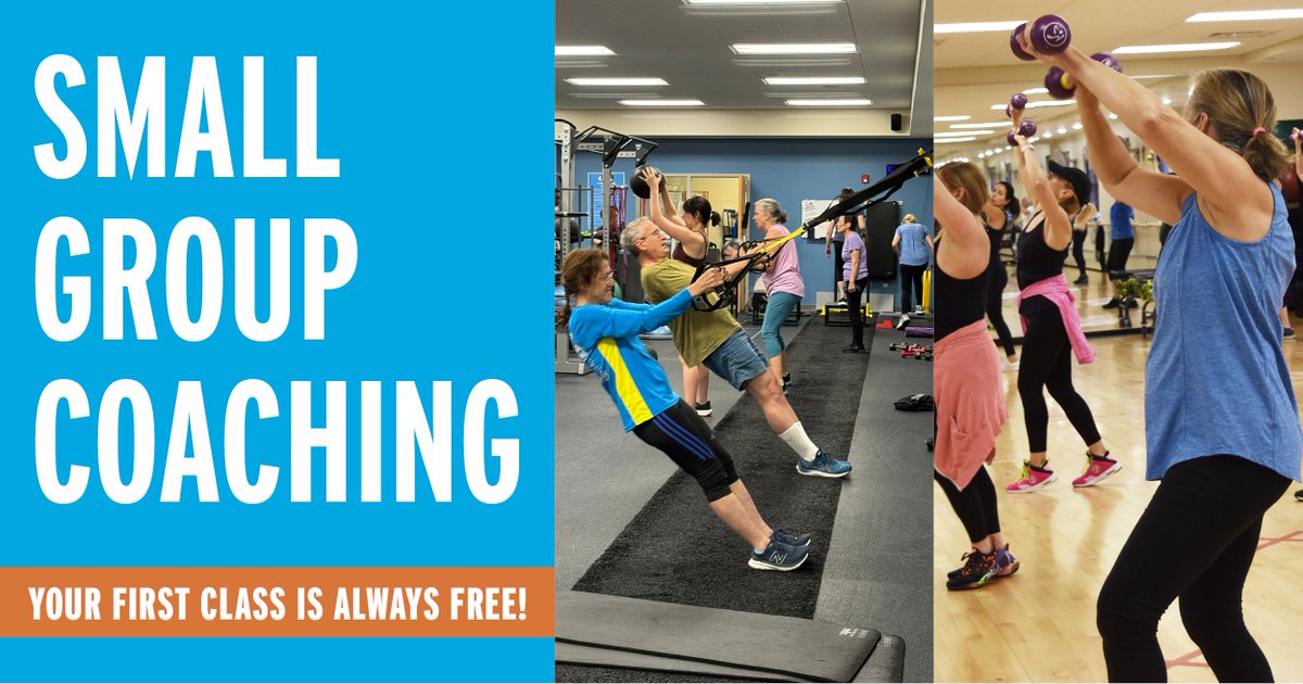 jcc_gnh's tweet photo. Try out Small Group Coaching at the J! 💪 Get all the benefits of personal training in a small group setting with a class maximum of eight people. Your first class is ALWAYS FREE! Contact Pam Olszyk at ✉️ pamelao@jccnh.org to get started and learn more. https://t.co/toMyJHLwcE