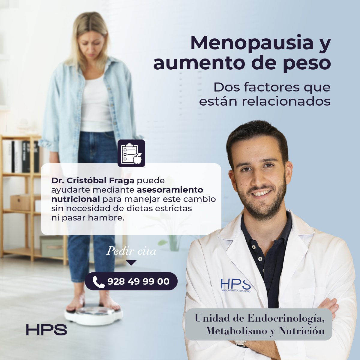 La menopausia trae consigo cambios hormonales, entre ellos la reducción de estrógenos, que afecta al metabolismo. La "tasa metabólica basal" disminuye, por lo que nuestros músculos y órganos gastan menos energía en realizar las mismas funciones

Descubre más en nuestro Instagram